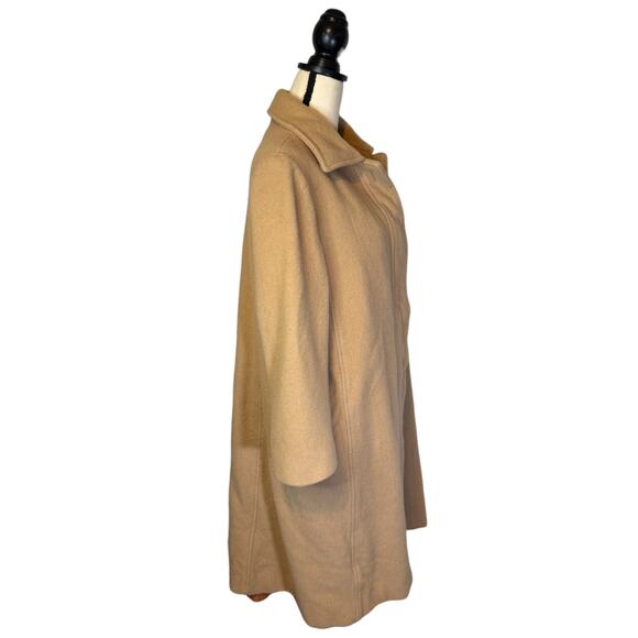 Vintage Boston Store Prime Source New York Wool Trench Coat Women's Size Large - Picture 5 of 8